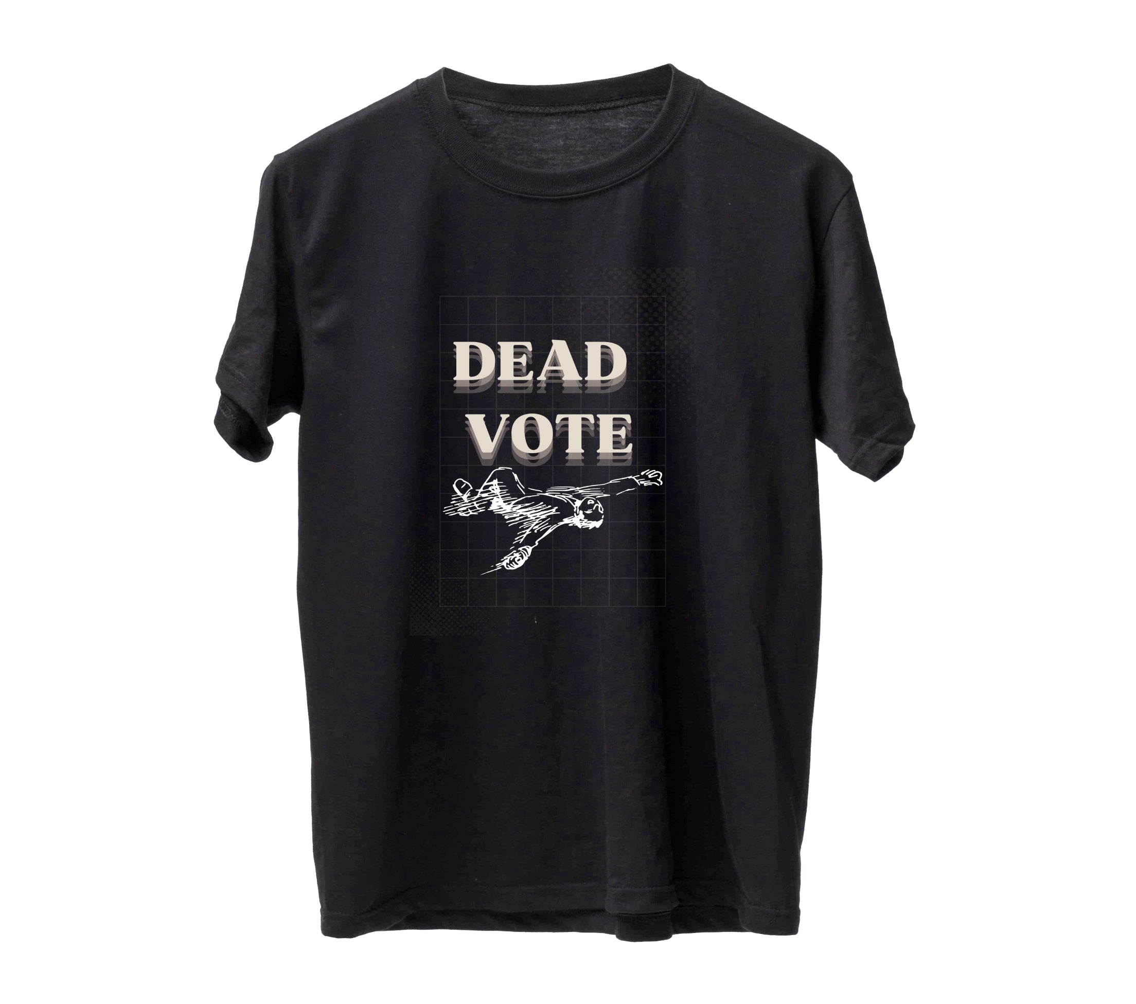 Dead Vote Graphic T-Shirt – Cotton Regular Fit