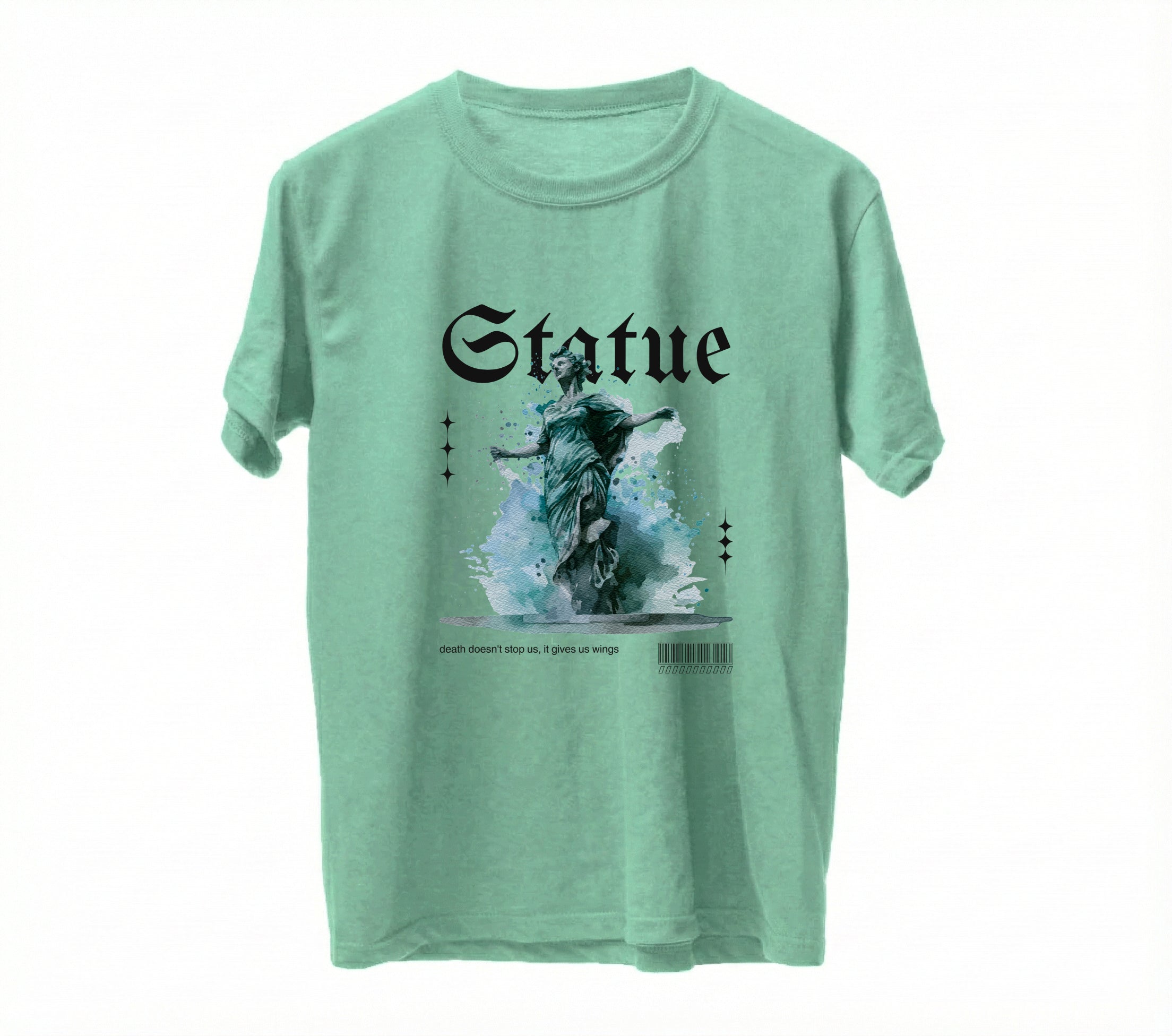 Death Doesn’t Stop Us Graphic T-Shirt – Cotton Regular Fit