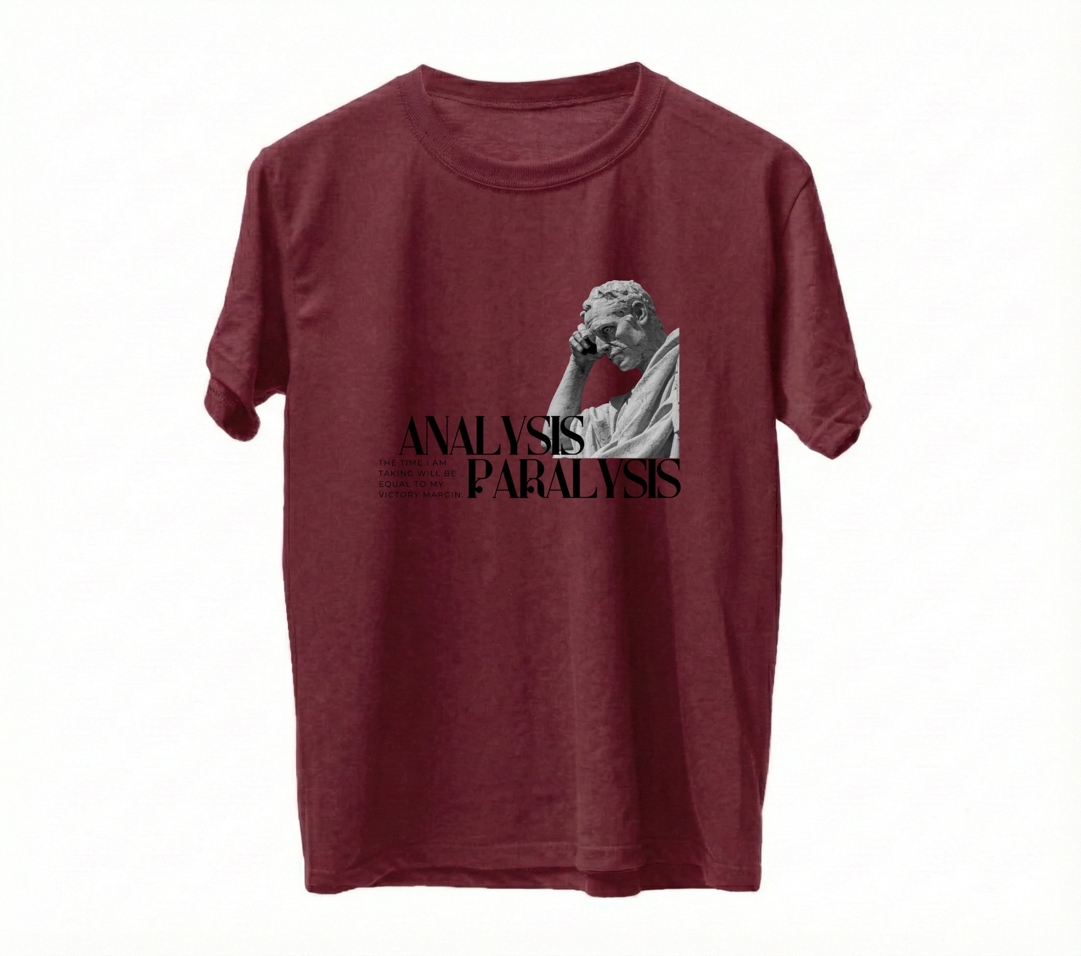Analysis Paralysis Graphic T-Shirt – Cotton Regular Fit
