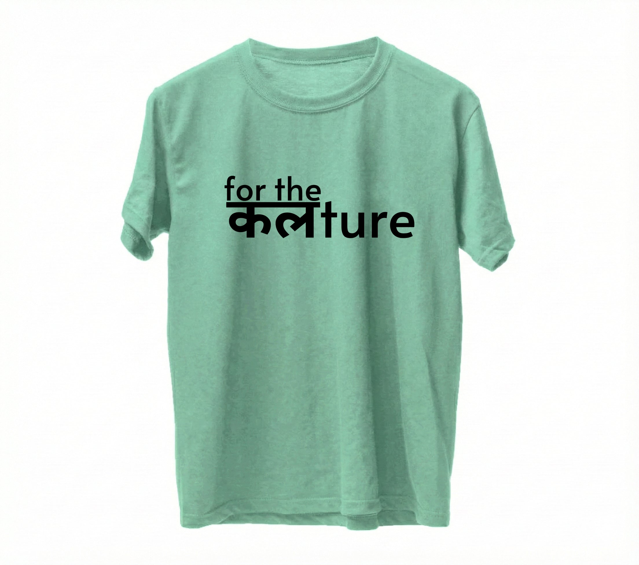 Cultural Pride Typography T-Shirt