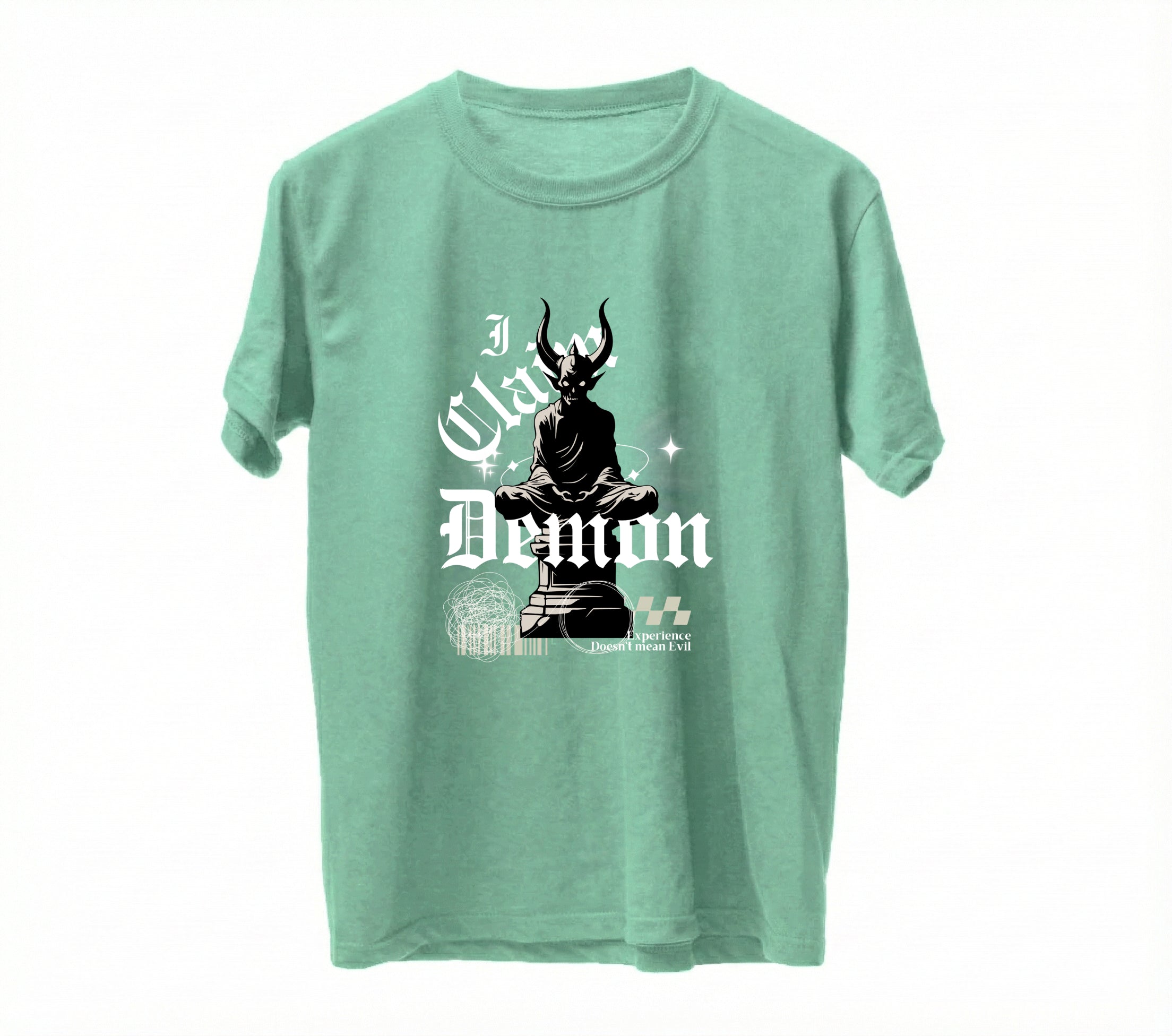 I Claim Demon Graphic T-Shirt – Cotton Regular Fit