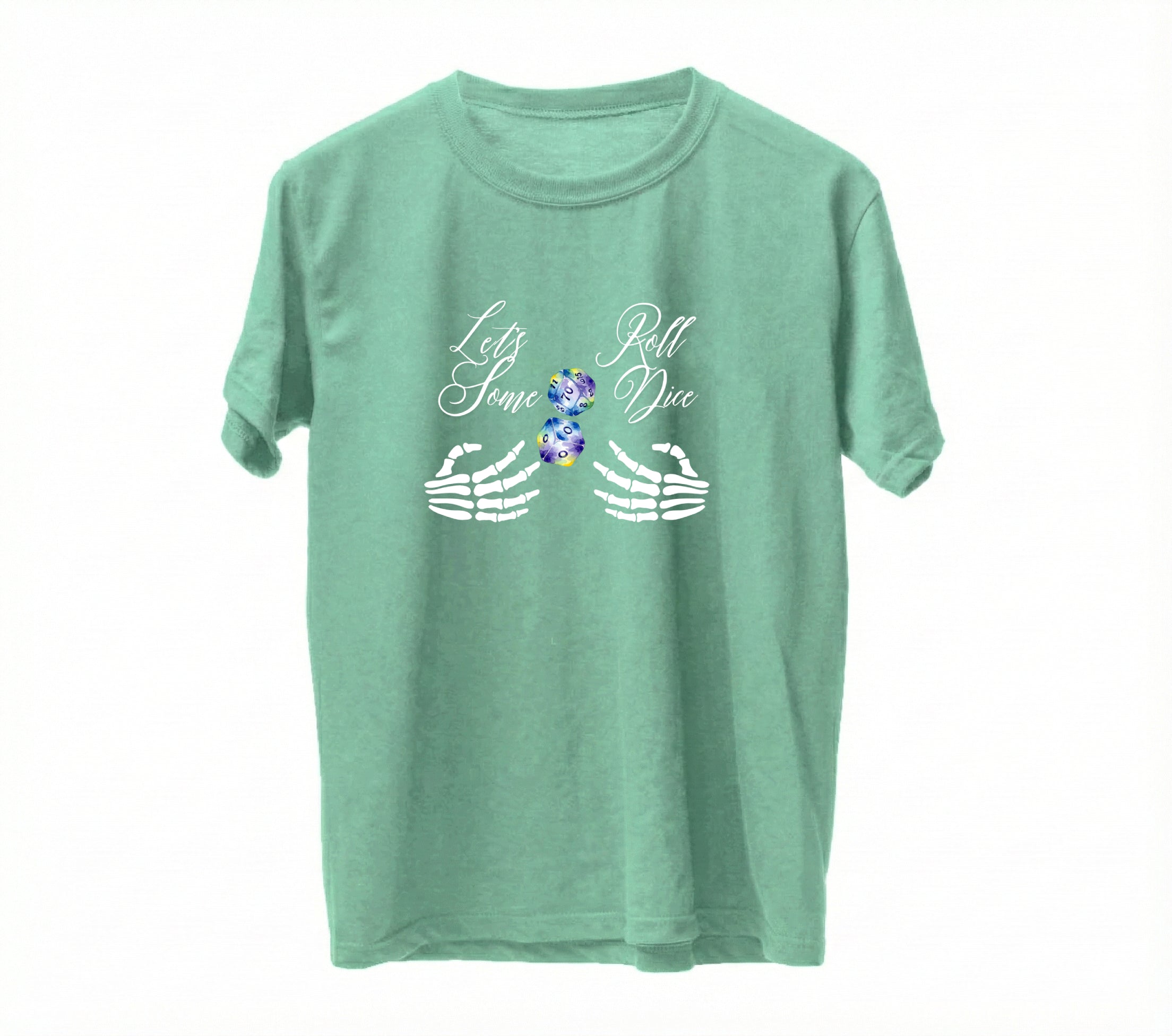 Let’s Roll Some Dice Graphic T-Shirt – Cotton Regular Fit