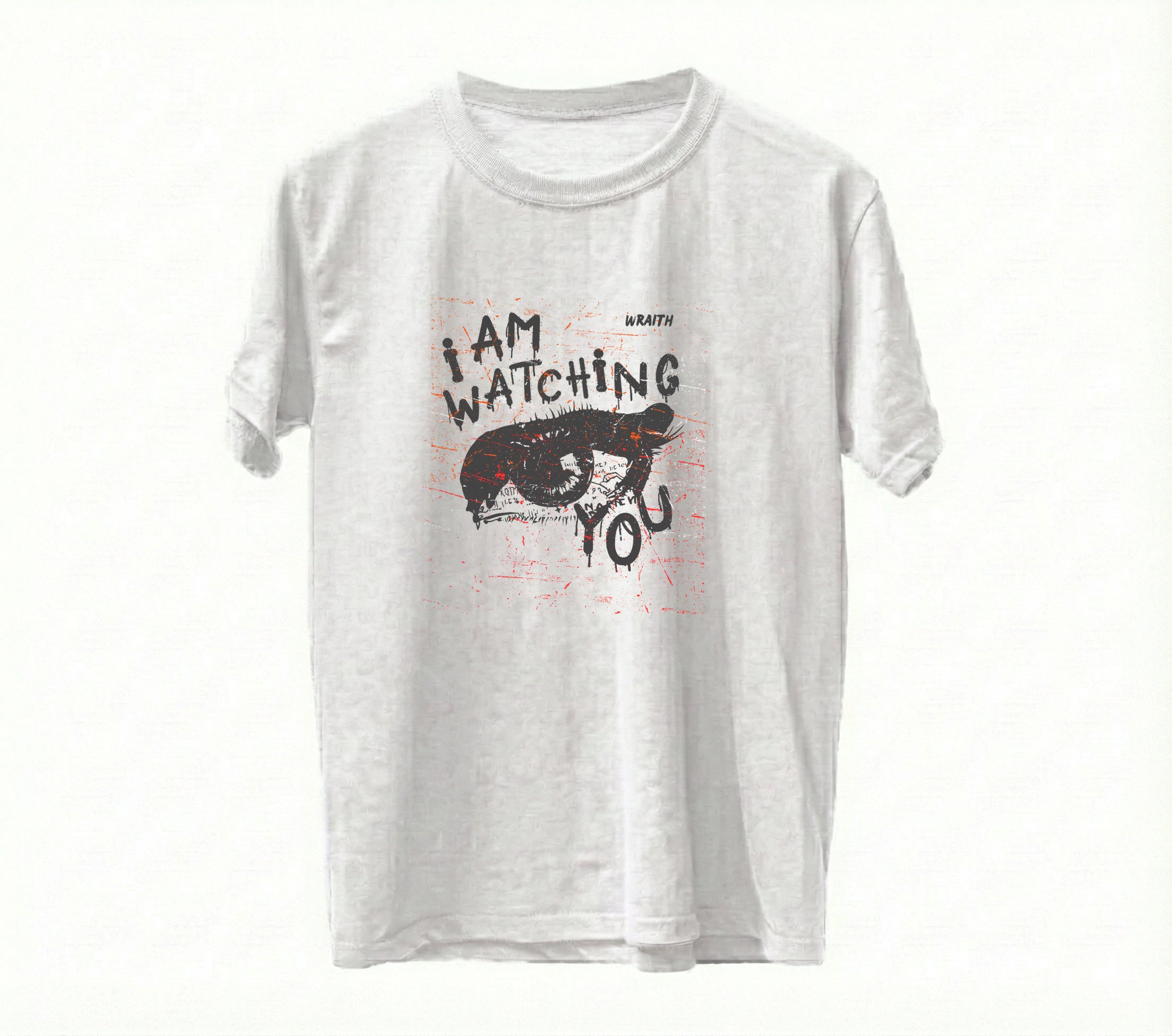 I Am Watching You – Wraith Graphic T-Shirt – Cotton Regular Fit