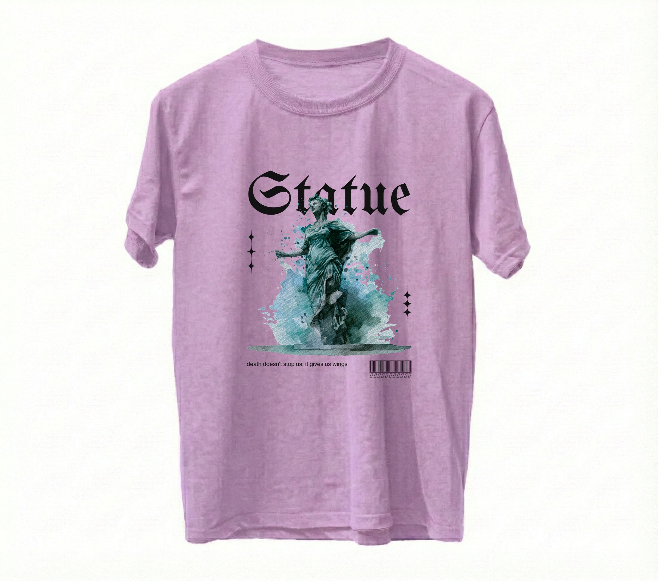 Death Doesn’t Stop Us Graphic T-Shirt – Cotton Regular Fit