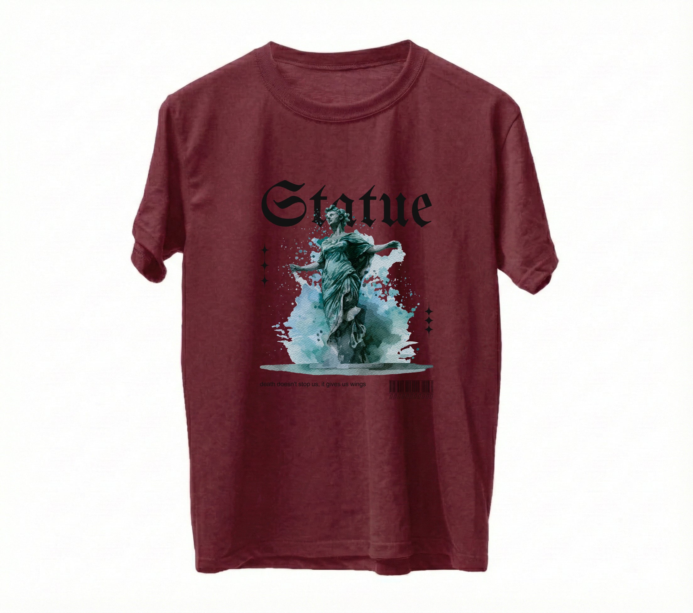 Death Doesn’t Stop Us Graphic T-Shirt – Cotton Regular Fit