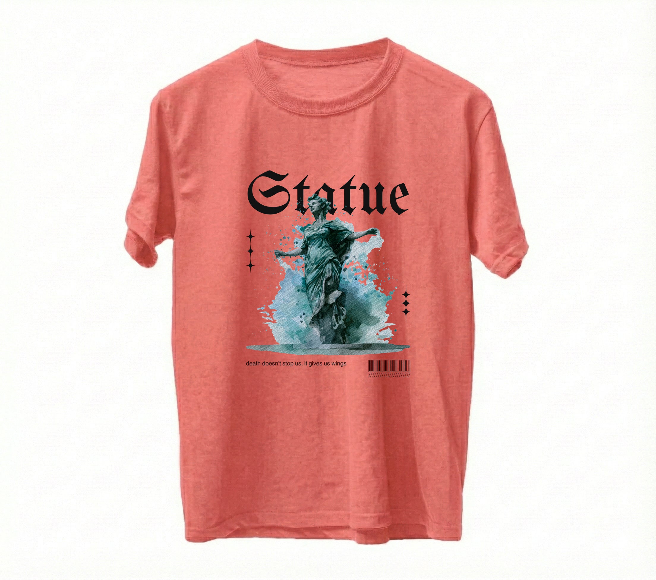 Death Doesn’t Stop Us Graphic T-Shirt – Cotton Regular Fit