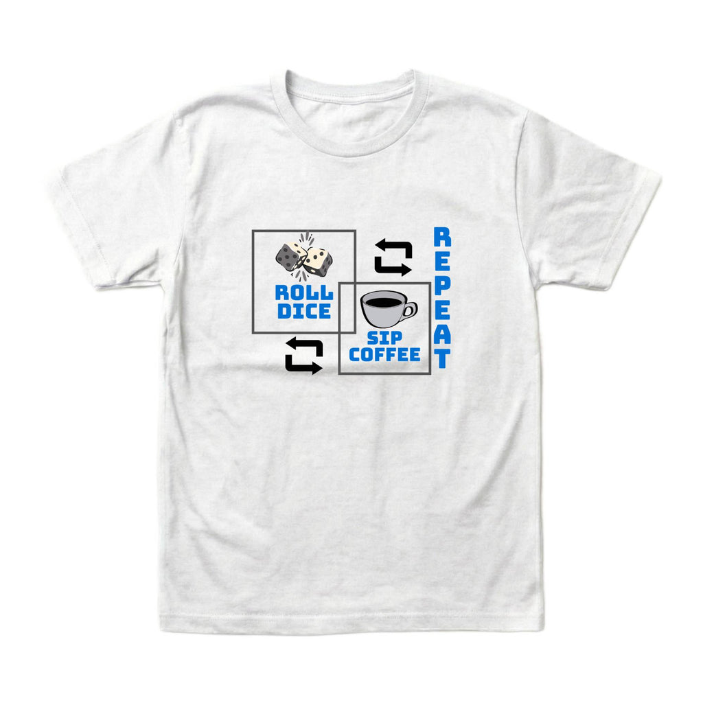Roll & Sip Board Game T-Shirt