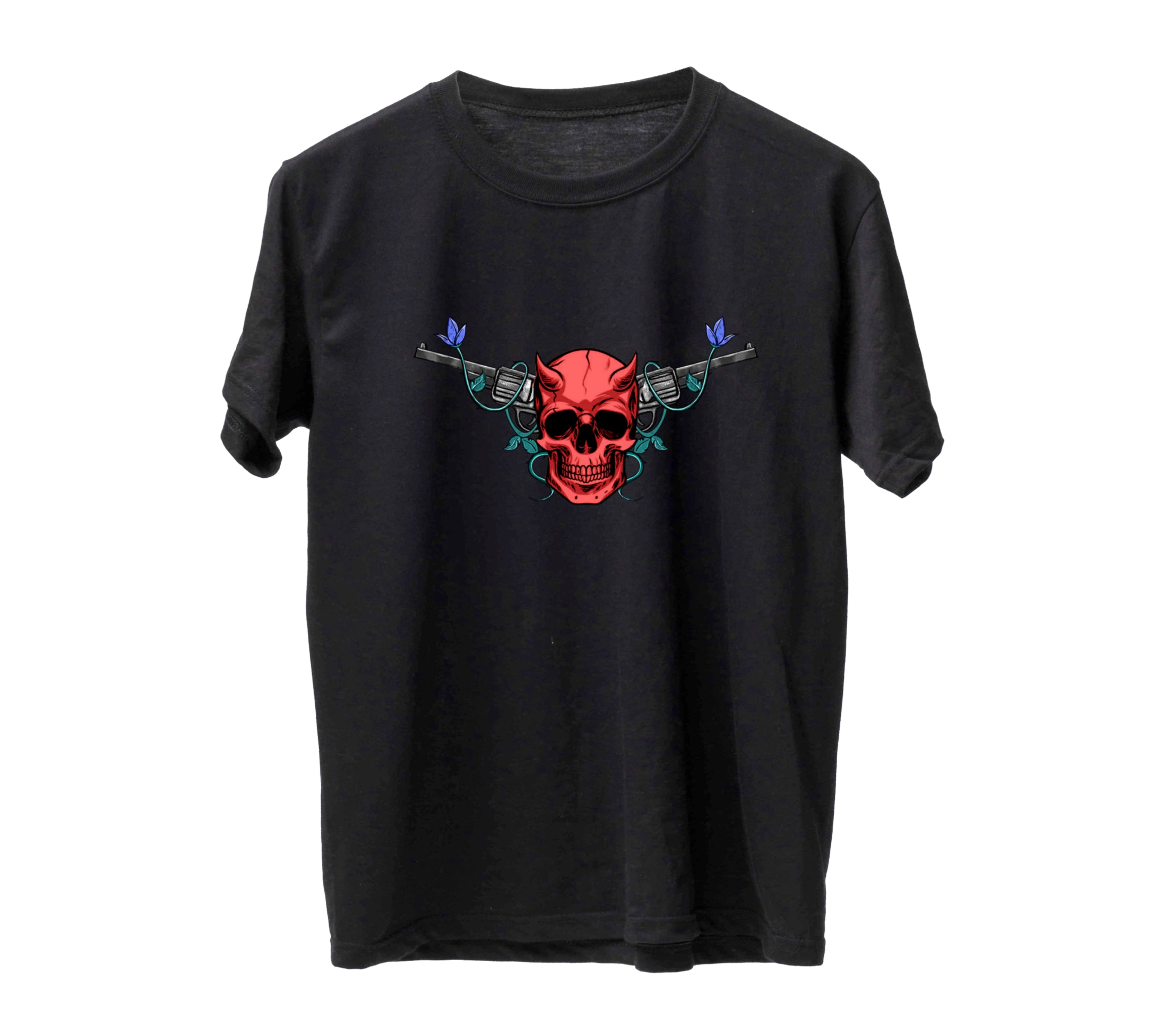 Guns & Roses Devil Skull T-Shirt