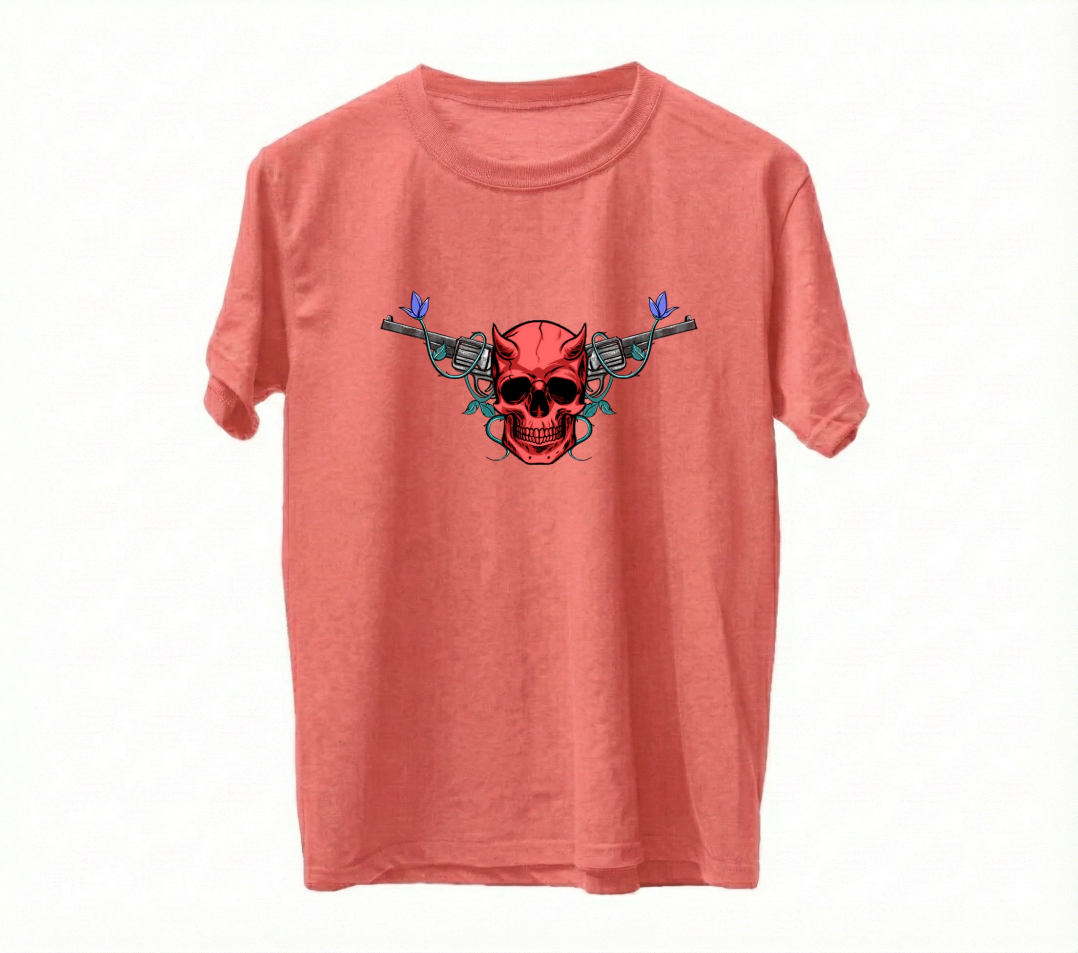 Guns & Roses Devil Skull T-Shirt