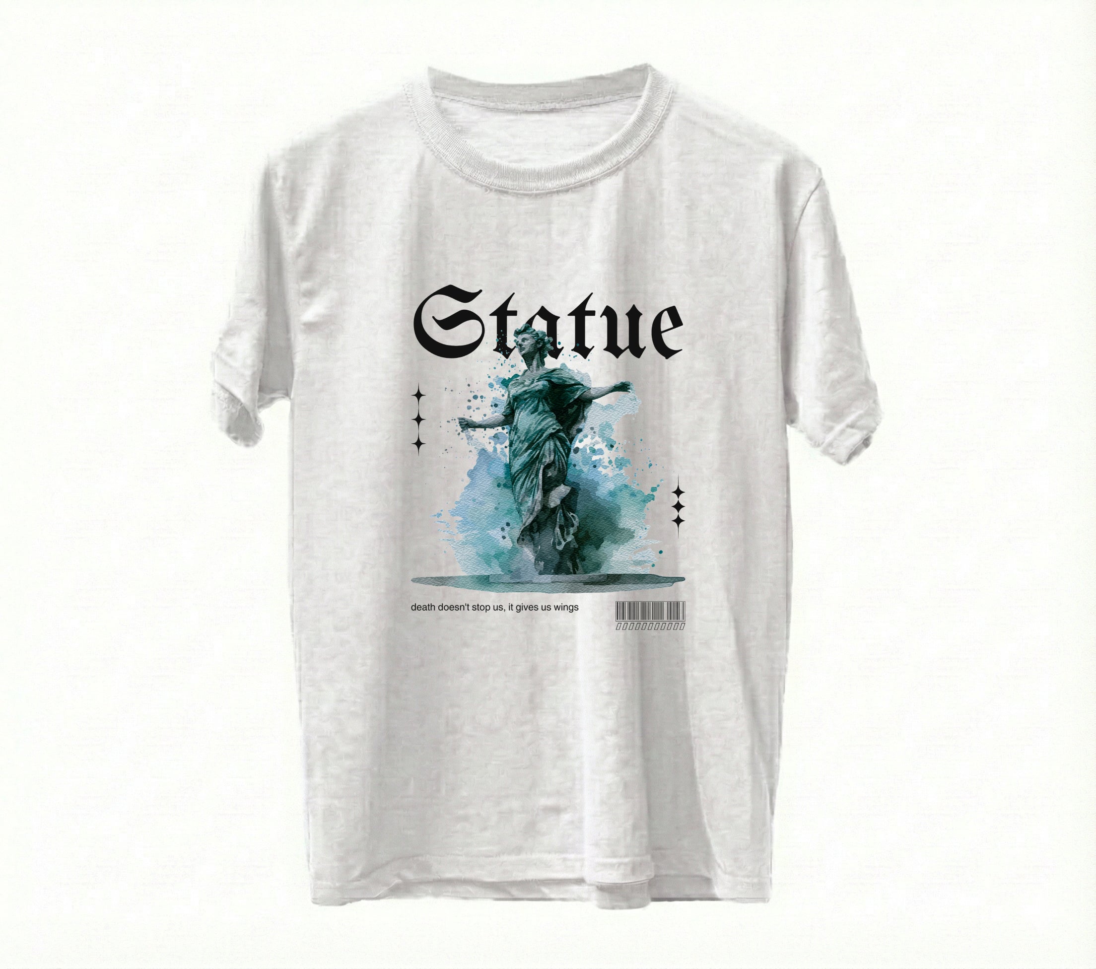 Death Doesn’t Stop Us Graphic T-Shirt – Cotton Regular Fit