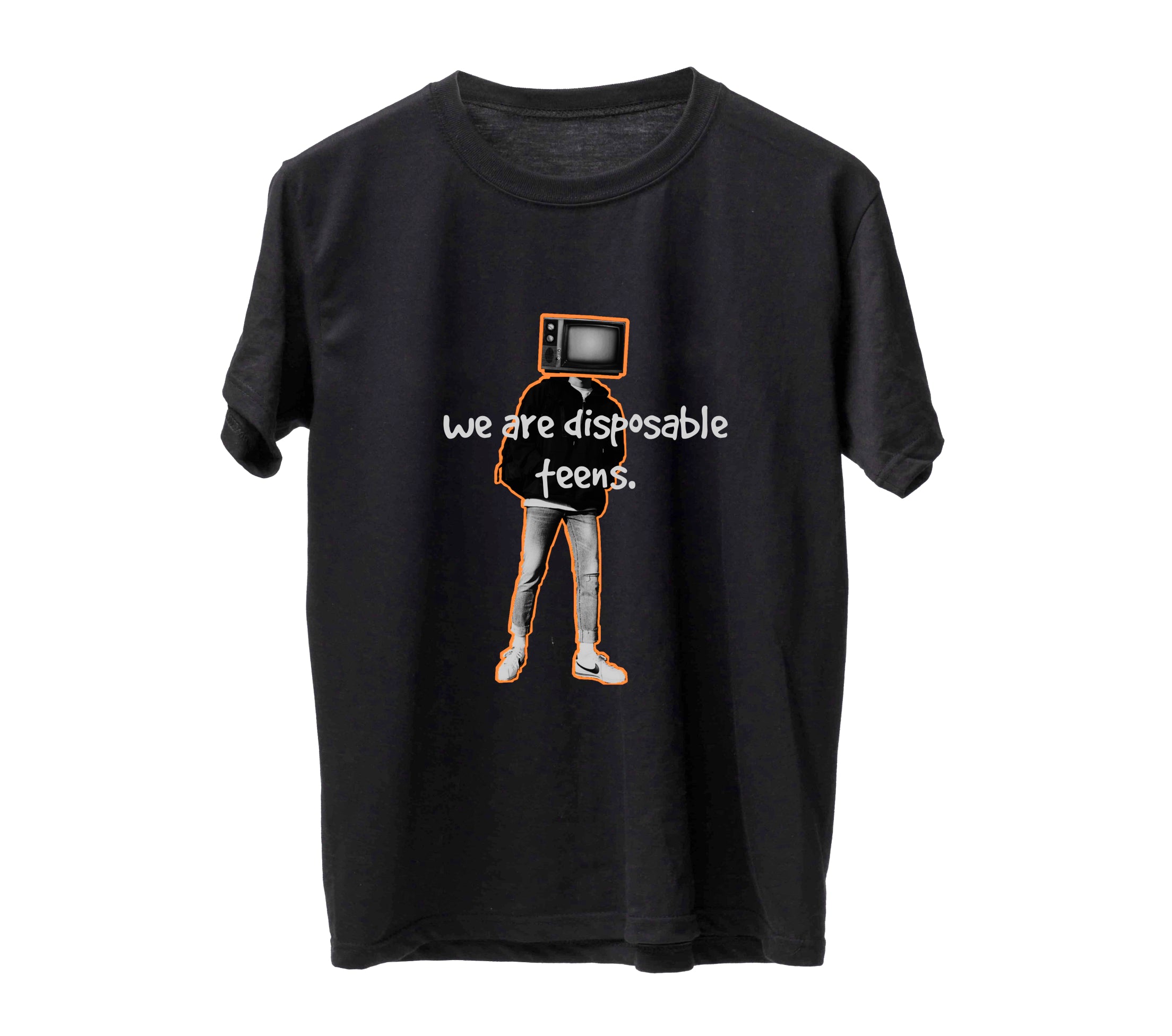 We Are Disposable Teens Graphic T-Shirt