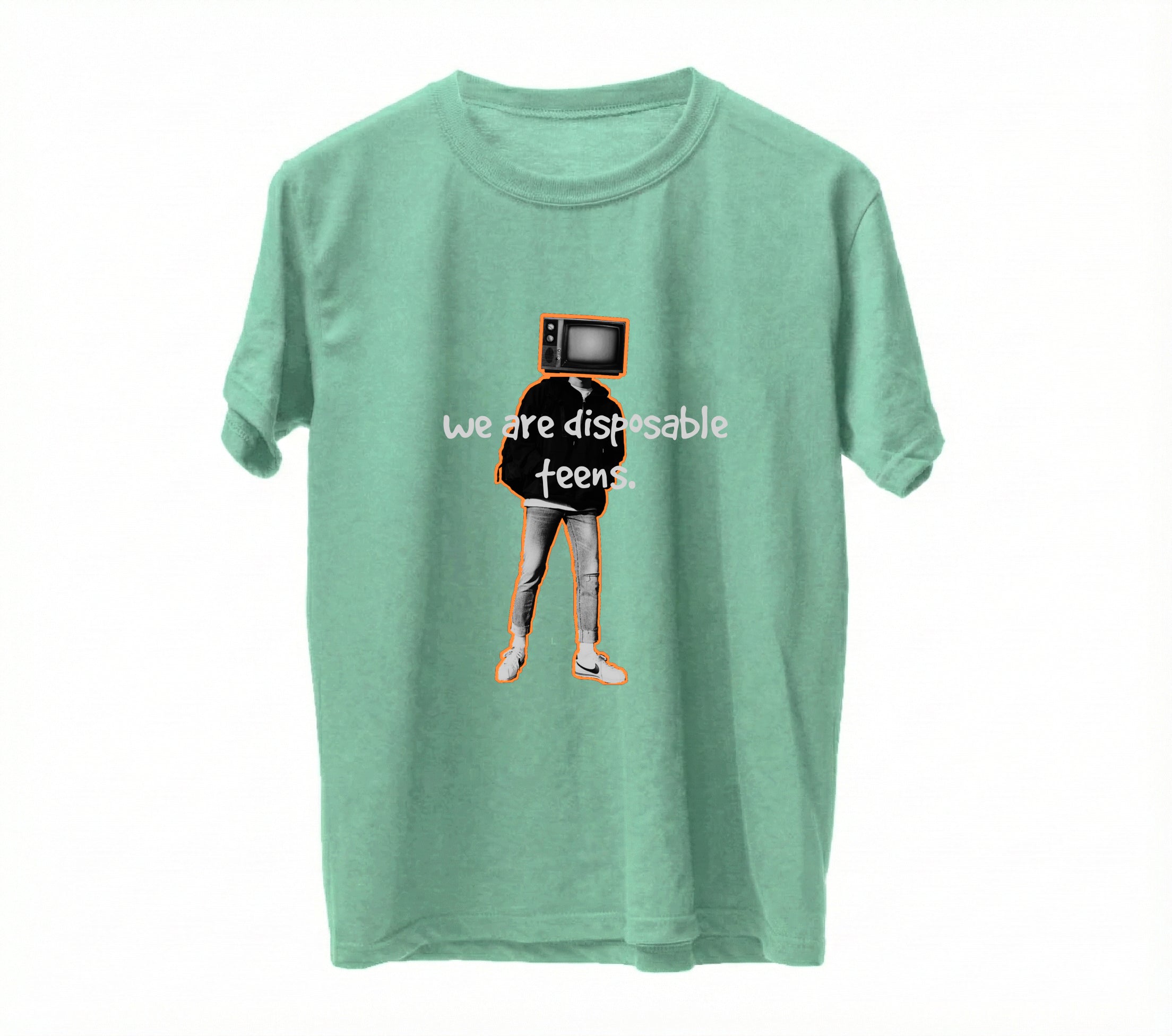 We Are Disposable Teens Graphic T-Shirt