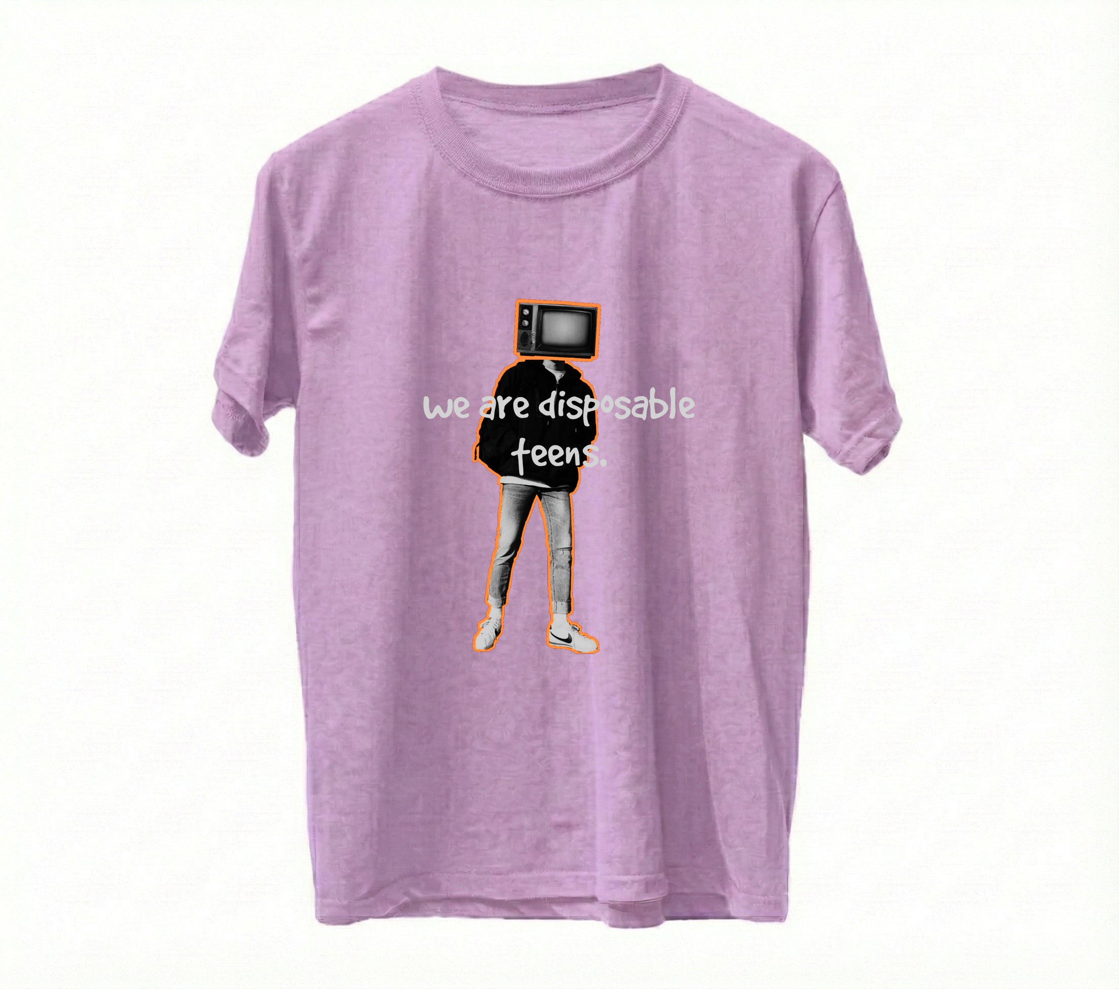We Are Disposable Teens Graphic T-Shirt