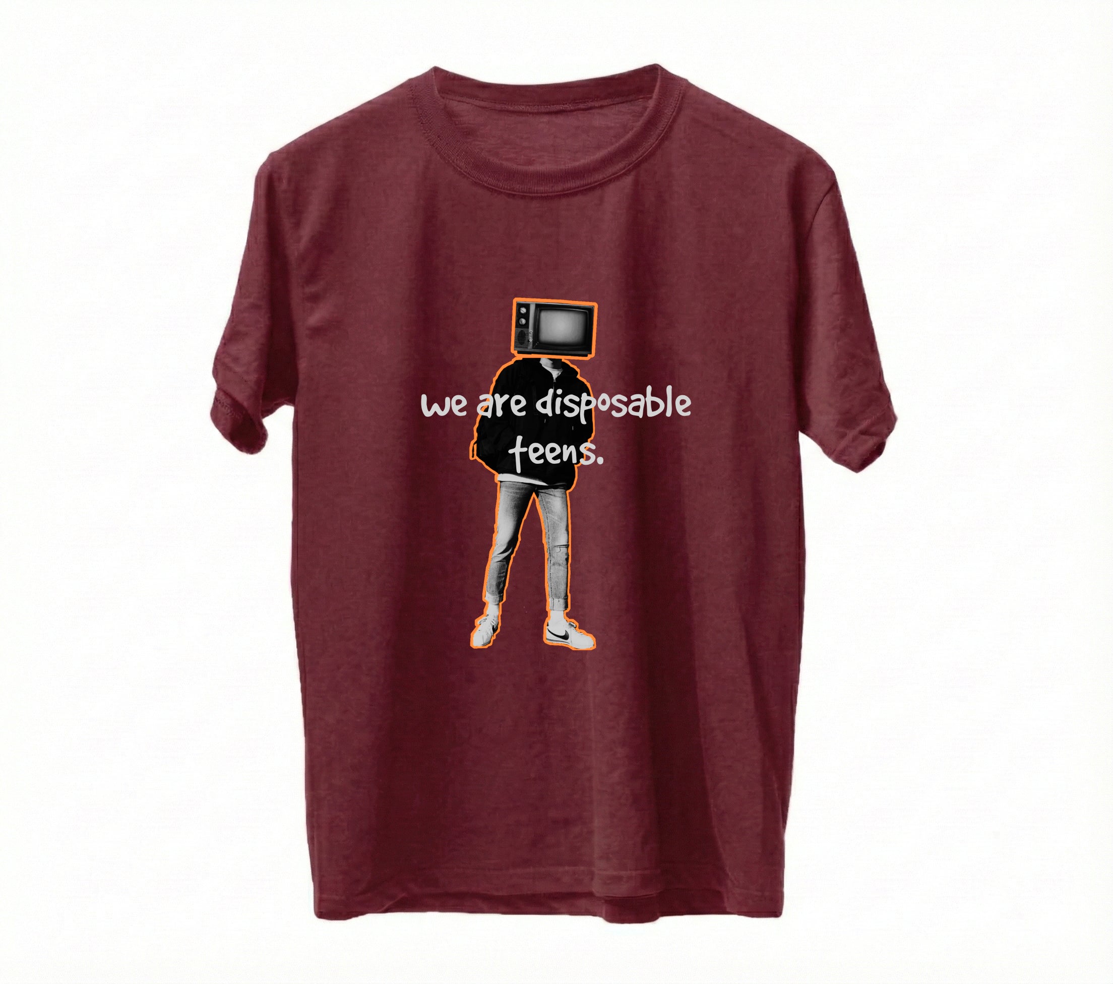 We Are Disposable Teens Graphic T-Shirt