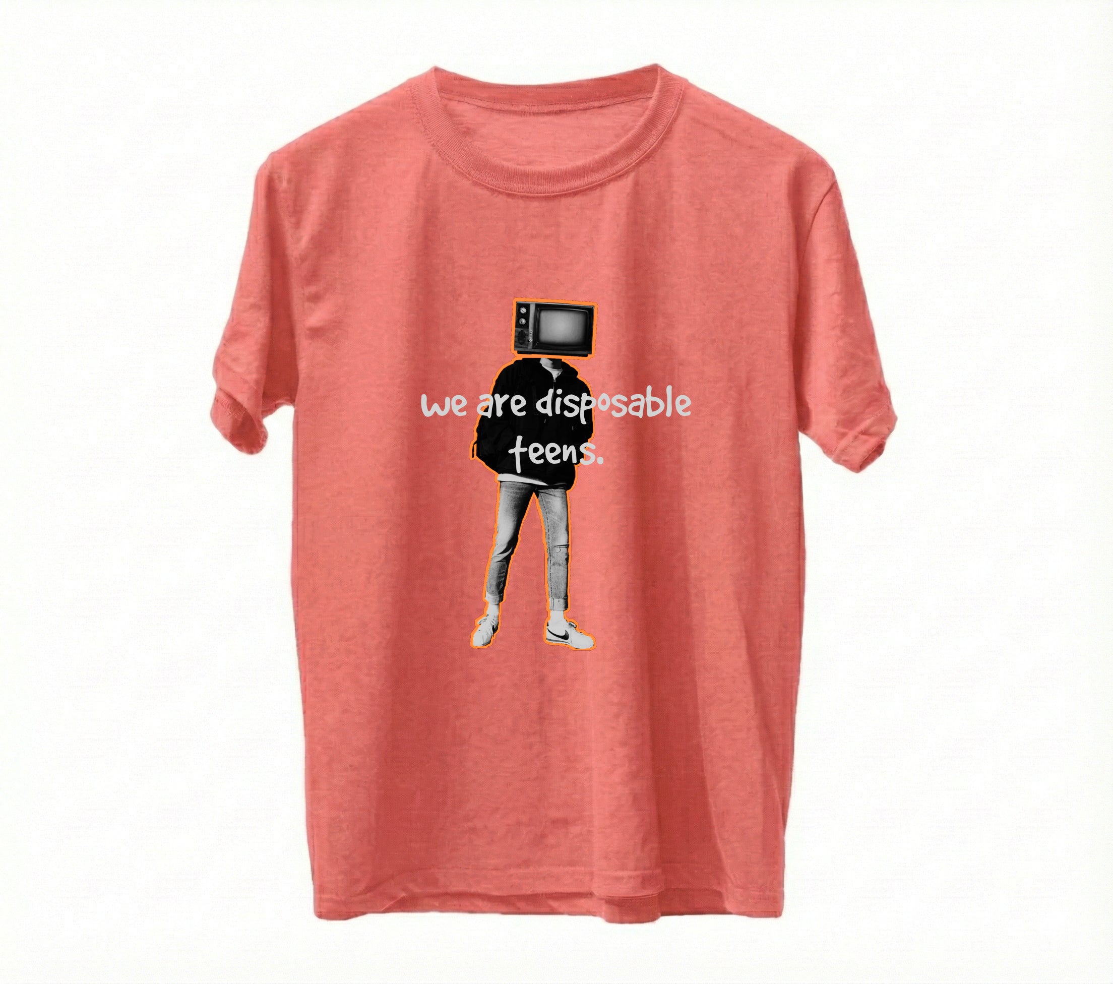 We Are Disposable Teens Graphic T-Shirt