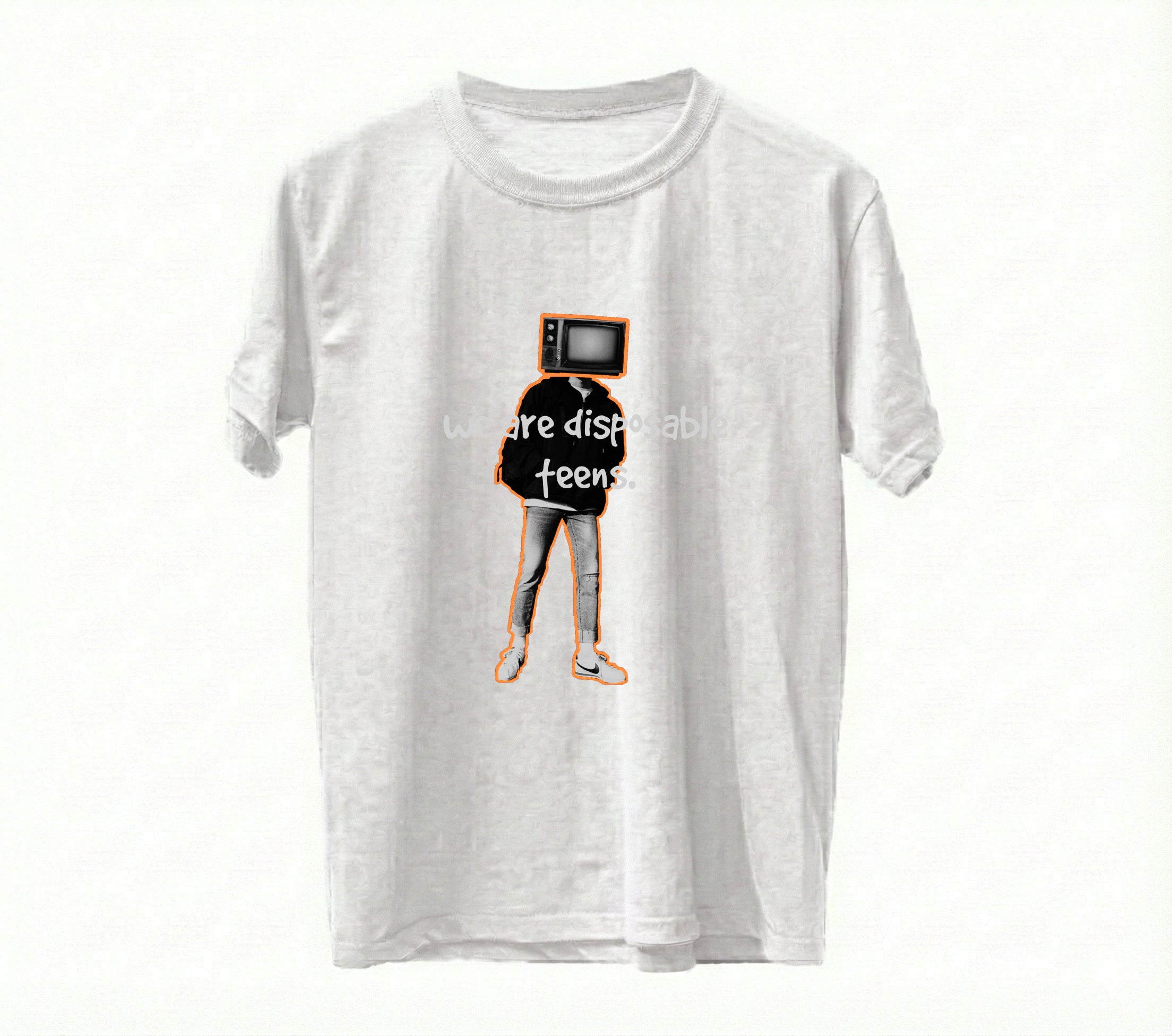 We Are Disposable Teens Graphic T-Shirt